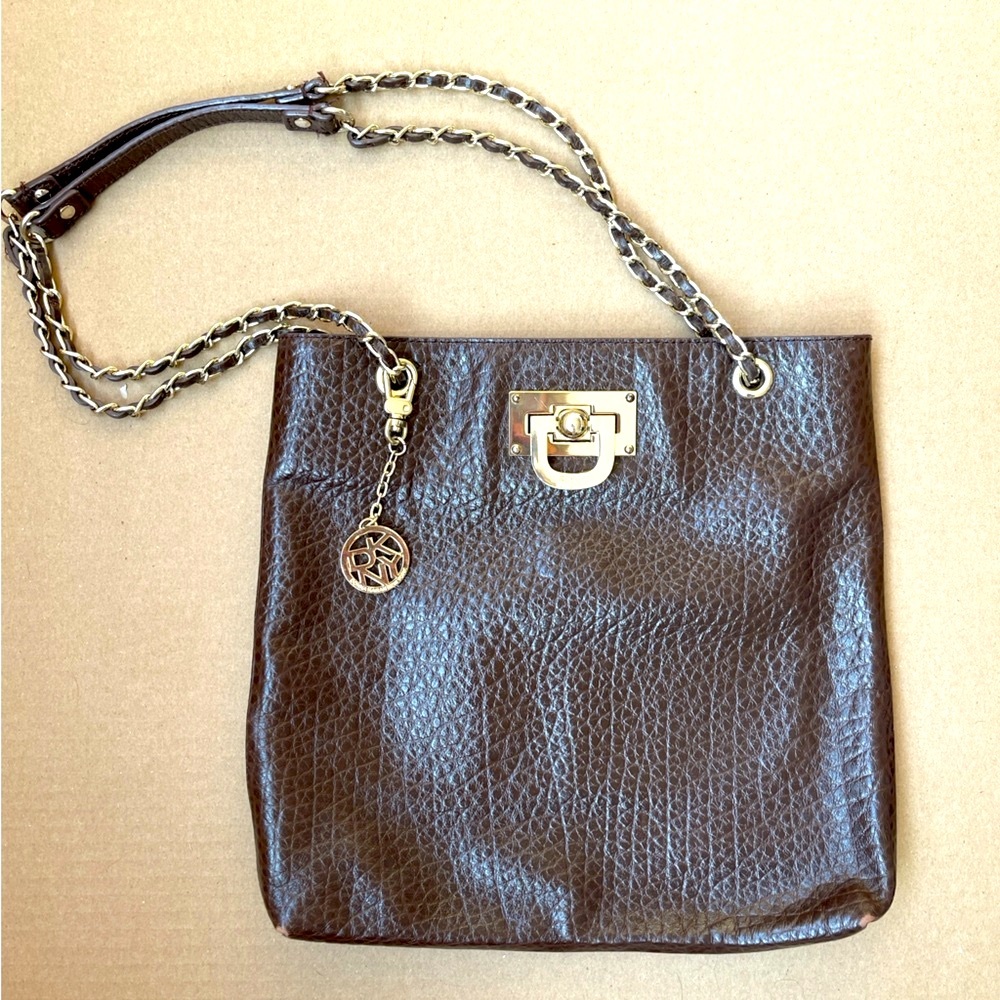 DKNY Slim Sling/Shoulder Bag Genuine Leather
